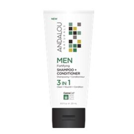 Andalou Naturals Men Fort Shampoo + Conditioner 251 ml