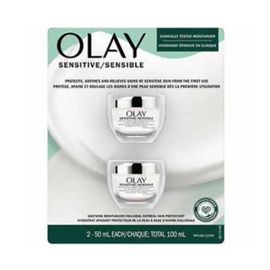Olay Sensitive Soothing Moisturizer Cream 2 x 50 ml